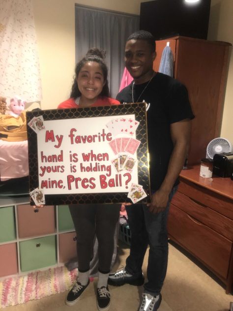 LasVegas, poker themed president's ball proposal #promposal #isaidyes Gambling Promposal, Math Promposal Ideas, Poker Promposal, Girls Choice Proposal Ideas, Hoco Invites, Laa Vegas, Las Vegas Theme, Homecoming Poster, Homecoming Poster Ideas