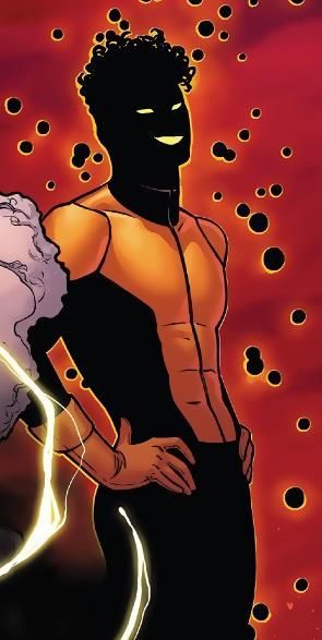 Sunspot from X-Men Red Vol 2 #1 Sunspot Comics, Sunspot Xmen, Sunspot Marvel, Marvel Young Avengers, Superhero Names, The New Mutants, Young Avengers, Superhero Design, Marvel X