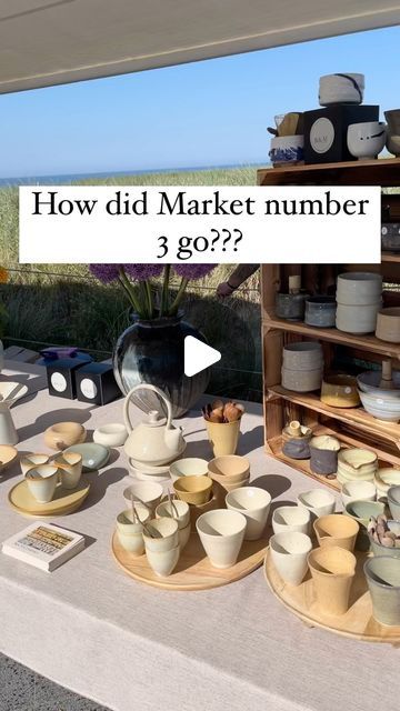 IKKAI Ceramics by Abel Pepping on Instagram: "Loved the vibe at this market, but it didn’t quite match up to the last one. Weather and atmosphere were on point, but here’s why it missed the mark:  1️⃣ Beach location = lots of tourists. Great exposure, not so great for sales. Mostly Germans, and my German isn’t the best, making communication tricky. 2️⃣ Locals weren’t my main customers; not much appreciation for handmade ceramics, which made conversations tough.  On the plus side, I got to meet some new interesting people and saw some familiar faces.  Overall, not bad, but lesson learned: always consider your market location and target audience! 🌊✨   What’s your top tip for markets? Let me know in the comments 🙏  #MarketLife #LessonsLearned #craftmarket #handmade ceramics #marketday #pott Beach Location, Lesson Learned, Craft Markets, Interesting People, The Vibe, Target Audience, Lessons Learned, Art Market, Last One