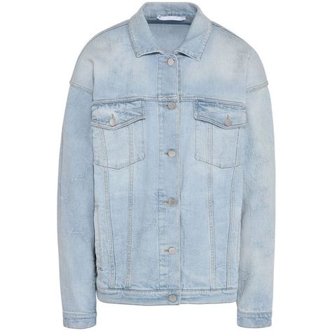 Stella Mccartney Sun Faded Denim Jacket (2.729.625 COP) ❤ liked on Polyvore featuring outerwear, jackets, blue, button jacket, blue denim jacket, stella mccartney, denim jacket and logo jackets Stella Mccartney Jacket, Faded Denim Jacket, Stitch Jacket, Embroidered Jean Jacket, Oversized Jean Jacket, Embroidered Denim Jacket, Blue Jean Jacket, Oversized Denim Jacket, Blue Denim Jacket