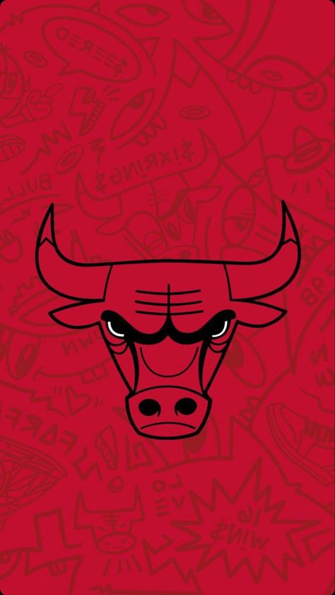 Chicago Bulls Logo, Bulls Logo, Chicago Bulls, Chicago, Sports, Red