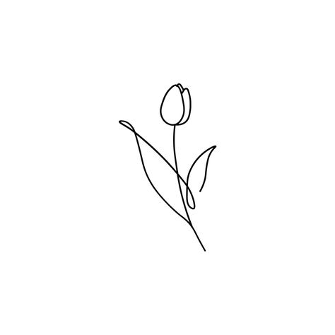 Bud Tattoo Ideas, Flower Bud Drawing, Flower Bud Tattoo, Simple Tulip Tattoo, Bud Tattoo, Tulip Tattoo, Tattoo Flowers, Love Tattoo, Petite Tattoos