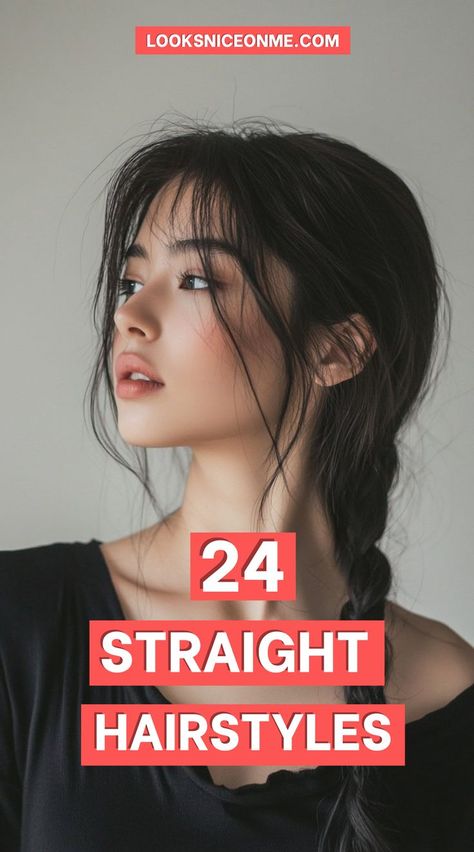 Straight hair has an undeniable, classic charm. From long, flowing locks to shoulder-length bobs, these straight hairstyles bring a polished finish to any outfit. #ClassicHairstyles #PolishedLook Shoulder Length Bob, Classic Hairstyles, Pinterest Hair, Shoulder Length Hair, Casual Everyday, Straight Hair, Polished Look, Shoulder Length, Straight Hairstyles