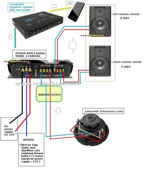 Rangkaian Elektronik Amplifier, Speaker Wiring Diagram, Power Amplifier Audio, Wiring Speakers, Amplifier Audio, Audio Mobil, Motor Vehicle Amplifier, Diy Boombox, Subwoofer Wiring