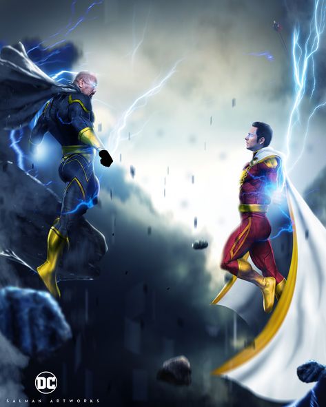 Shazam Comic, Black Adam Shazam, Shazam Movie, Captain Marvel Shazam, Black Adam, Univers Dc, Dc Villains, Dc Comics Superheroes, Marvel Vs Dc