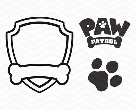 Escudo Paw Patrol, Paw Patrol Logo, Paw Patrol Svg, Paw Patrol Badge, Imprimibles Paw Patrol, Paw Patrol Birthday Shirt, Paw Patrol Shirt, Paw Patrol Cake, Paw Patrol Birthday Party