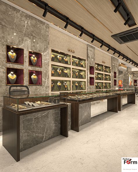 JEWELLERY SHOP 3D RENDER I 3D VISUALISATION Jewelry Shop Window, Luxury Jewelry Shop, Modern Jewelry Store, Jewellery Designing, Jewelry Shop Display, Jewelry Store Displays, Jewelry Store Interior, Ganesha Drawing, Jewelry Store Design