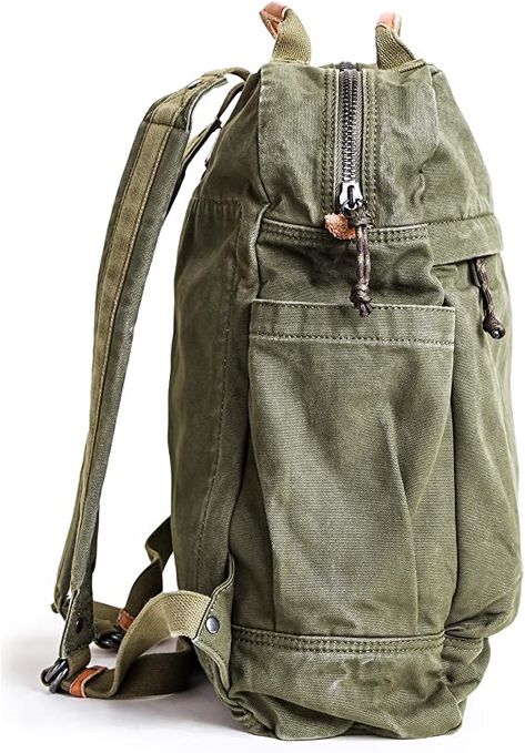 Bushcraft Backpack, Vintage Canvas Bags, Porter Bag, Womens Rucksack, Canvas Backpack Men, Retro Backpack, Canvas Rucksack, Travel Rucksack, Vintage Backpacks