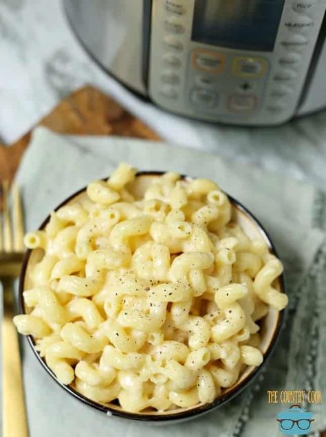 Instant Pot Macaroni and Cheese recipe Mac And Cheese Recipe Evaporated Milk, White Cheddar Macaroni And Cheese, Best Mac And Cheese Recipe, How To Make Macaroni, Recipe Instant Pot, Cheddar Mac And Cheese, Best Mac And Cheese, Best Mac, The Country Cook