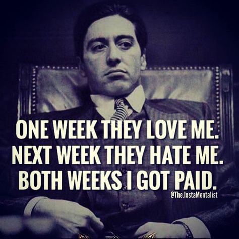 The godfather quotes Mafia Quote, Godfather Quotes, Gangster Quotes, Motiverende Quotes, Boss Quotes, Badass Quotes, Positive Life, Life Motivation, A Quote