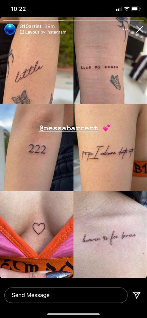 Auto Tattoo, Stick Poke Tattoo, Scar Tattoo, Tattoos For Lovers, Dope Tattoos For Women, Cute Tattoos For Women, Nessa Barrett, Discreet Tattoos, Dope Tattoos