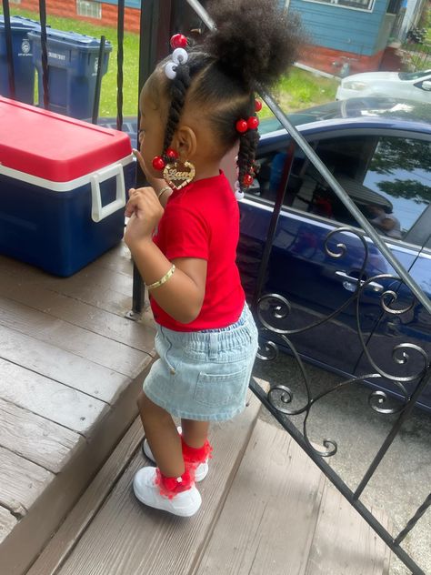 Black Girls Hairstyles Toddler, Baby Girl Ponytail Hairstyles Black, Simple Hairstyles For Kids Black, Toddler Birthday Hairstyles Black, One Year Old Hairstyles Girls Black, Toddler Black Hairstyles, Toddler Ponytails, Black Babies Hairstyles, Black Babies Hairstyles Infant