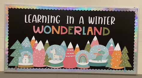 Winter Posters School, Winter Themed Bulletin Boards, Gingerbread Activity, Winter Bulletin Board Ideas, Bulletin Board Ideas For Teachers, December Bulletin Boards, Elementary Bulletin Boards, Winter Bulletin Board, Holiday Bulletin Boards