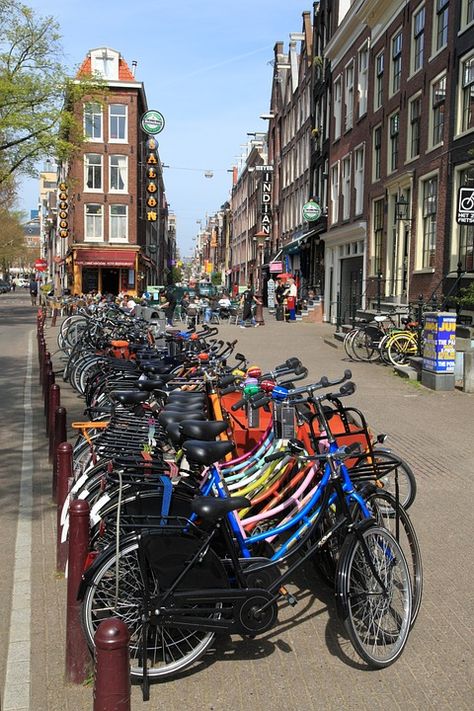 Amsterdam Bicycle, 3 Days In Amsterdam, Amsterdam Bar, Amsterdam Pictures, Amsterdam Bike, Amsterdam Holland, I Amsterdam, Netherlands Travel, Amsterdam City