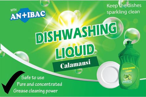 Dishwashing Liquid Label Design, Dishwashing Liquid Background, Dishwashing Logo Design, Soap Label Design, Grease Cleaner, Birthday Cake Topper Printable, Clean Plates, Soap Labels, Sticker Template