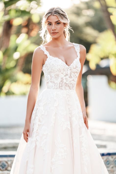 R3754 - Allure Bridals Romance Wedding Dress, Allure Romance, Utah Wedding Dress, Modest Bridal Gowns, Strapless Wedding Gown, Modest Bridal, Beach Wedding Gown, Wedding Dress Flowy, Garden Wedding Dresses