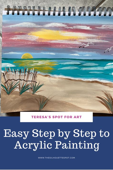 HOW TO PAINT Beach Landscape: Easy Step by Step Beginner Acrylic Painting Beach Scene Tutorial

❤️️🧹️LEARN HOW TO PAINT STEP BY STEP WITH ACRYLICS

Acrylic Paint colors:
Grab your acrylic paint here:
🌞 Grab my favorite art supplies here:(affiliate link-earns commissions)
https://www.amazon.com/shop/teresassi...
Cadmium Yellow
White
Black
Burnt Umber
Wisteria
Teal
Patina
Baby Blue
Burgundy Scene Tutorial, Paint Step By Step, Beginner Acrylic Painting, Paint Beach, Cadmium Yellow, Paint Parties, Painting Beach, Colorful Paintings Acrylic, Painting For Beginners