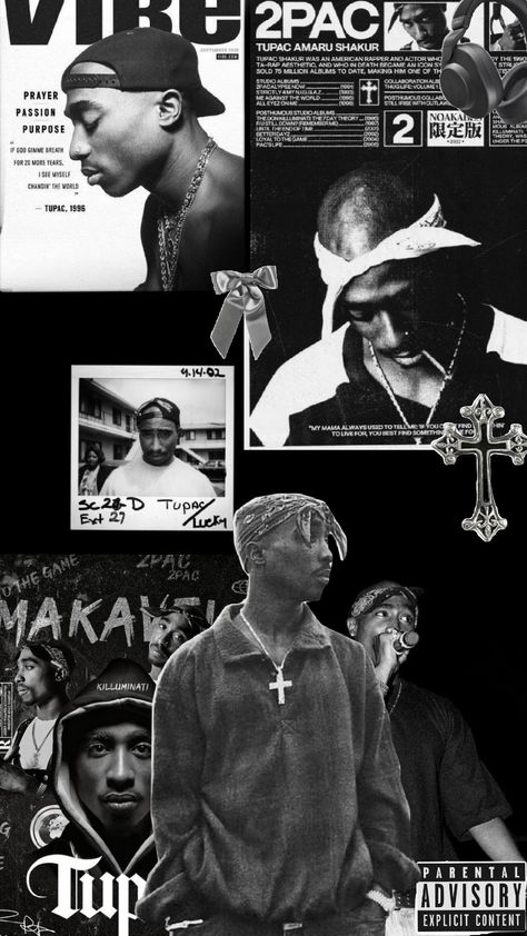 #2pac #tupacshakur #hiphop #rapper Tupac Wallpaper Aesthetic Black And White, 2poc Wallpaper, Tupac Biggie Wallpaper, Hiphop Wallpapers Aesthetic, Ice Cube And Tupac, Rap Artists Aesthetic Wallpaper, Old Rap Wallpaper, Tupac Collage Wallpaper, Tupac Wallpaper Laptop