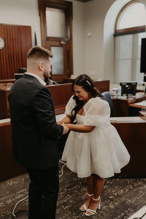 Courthouse Wedding Plus Size, Plus Size Courthouse Wedding, Plus Size Engagement Photos, Courthouse Wedding Photos, Wedding Plus Size, Santo Antonio, Styled Wedding Shoot, Gettin Hitched, Elopement Photos