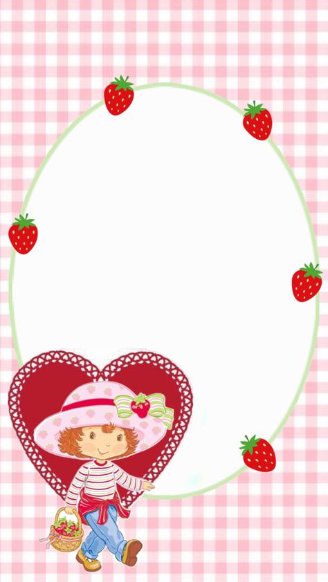 Strawberry Shortcake Invitations, Friends Party, Cute Wallpaper Backgrounds, Strawberry Shortcake, Wallpaper Backgrounds, Cute Wallpapers, Birthday