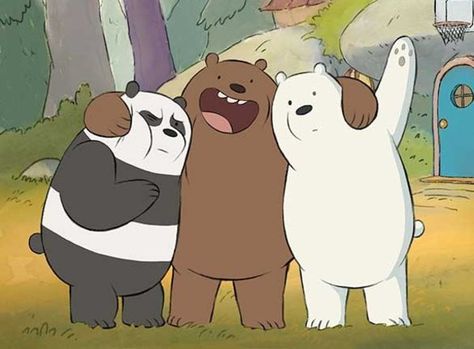 We Bare Bears on the Cartoon Network opens with its theme song, “We’ll Be There” by singer Estelle of Steven Universe fame. For the show’s protagonists – Grizzly Bear, Panda Bear, and Ice Bear – being there for each other is necessary to live in a human world. Like Adventure Time and Steven Universe, We Bare Bears examines identity and friendship. Yet, what I find refreshing about the show is how it explores immigrant and third-culture kid stories. I do not live in San Francisco. However, when I Bear Tumblr, Bears Wallpapers, Friends Hugging, Bear Bears, We Bare Bears Wallpapers, Disney Bear, Ice Bear, Ice Bears, Morning Cartoon