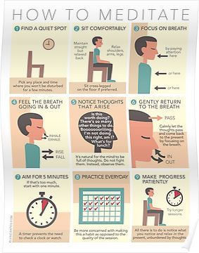 How to Meditate Posters Být Fit, Meditation Mantra, How To Meditate, Latihan Yoga, Brain Tricks, Health Hacks, Meditation For Beginners, Meditation Benefits, Improve Flexibility