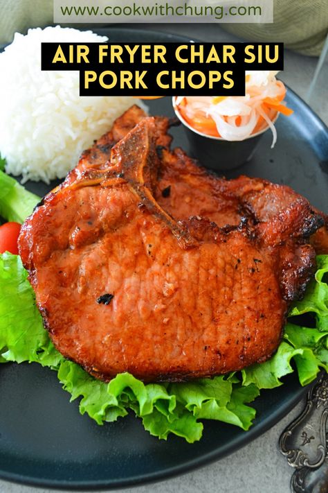 Love pork chops? This post has everything you need to know about how to make a Air Fryer Char Siu Pork Chop. If you’re ready to make that perfect Pork Chop that uses both Chinese BBQ and Vietnamese Pork Chop ingredients read on. By the end of this post, you’ll be a pro with making an amazing Pork Chop in the Air Fryer. Don’t forget to save this Pin so you can come back for some more Asian inspired recipes. Air Fryer Char Siu, Vietnamese Pork Chops, Asian Pork Recipes, Lemongrass Pork, Perfect Pork Chops, Vietnamese Pork, Char Siu Pork, Chinese Bbq Pork, Air Fryer Pork Chops