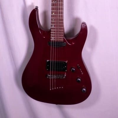 Mitchell MD300 Dark Red String Thru Locking Machines electric guitar used Dark Red Guitar, Dark Red Electric Guitar, Red Electric Guitar, Cherry Girl, Red Guitar, Germany Castles, Red String, One Piece Pictures, Electric Guitars