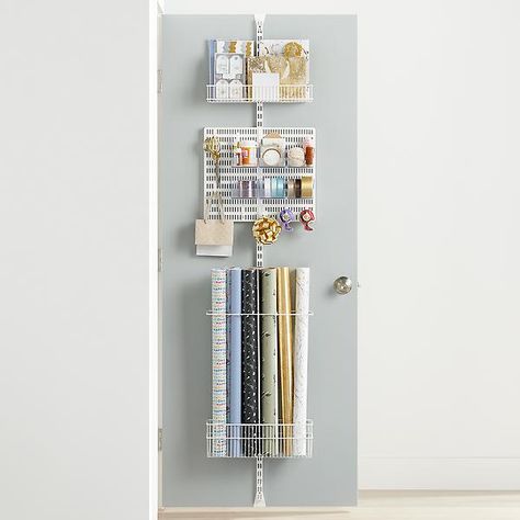 Shallow Pantry, Decorative Shelving, Reach In Closet, Door Rack, Over The Door Hooks, Online Closet, The Container Store, Door Hooks, Smart Storage