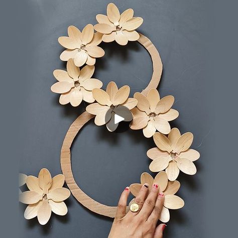 57K views · 1.2K reactions | creative wooden spoons and cardboard crafts idea - diy christmas crafts | creative wooden spoons and cardboard crafts idea - diy christmas crafts | By My Arts & CraftsFacebook Spoon Craft, Wooden Crafts Diy, Diy Christmas Crafts, My Arts, Cardboard Art, Cardboard Crafts, Wooden Spoons, Wooden Crafts, Idea Diy