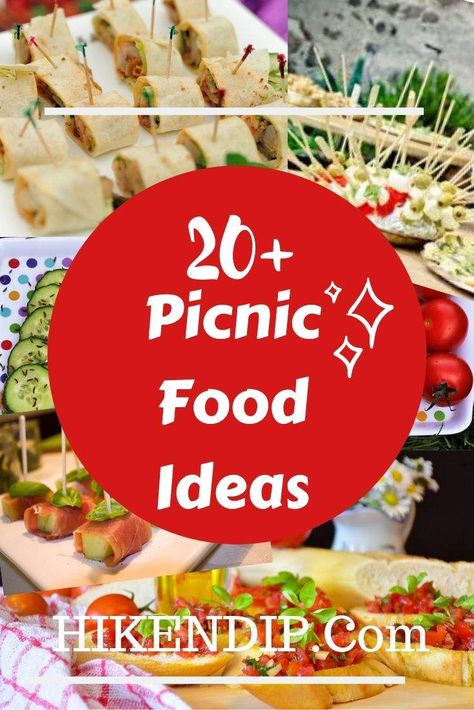 20+ Picnic Food Ideas which are Easy to Make & Excellent in Taste - Hike n Dip Best Picnic Food Ideas, Picnic Finger Foods, Perfect Picnic Food, Best Picnic Food, Picnic Food Ideas, Easy Picnic Food, Picnic Date Food, Meals For Four, Cooking Substitutions