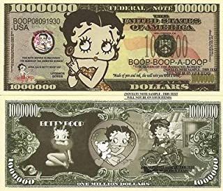 Amazon.co.uk: Under £15 - Banknote Collecting / Collectibles: Toys & Games Son Birthday Quotes, Animated Cartoon Characters, One Million Dollars, Betty Boop Cartoon, Offset Printing, Daffy Duck, Practical Jokes, Million Dollar, Dollar Bill