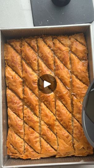 1.8M views · 46K reactions | Lebanese Baklava | RECIPE: https://feelgoodfoodie.net/recipe/lebanese-baklava/ This Lebanese Baklava is a very special occasion dessert that we eat during the holidays! | By Feel Good Foodie | Facebook Lebanese Baklava Recipe, Lebanese Baklava, Easy Baklava, Recipe Lebanese, Filo Dough, Feel Good Foodie, Baklava Recipe, Roasted Walnuts, Plant Based Cookbook