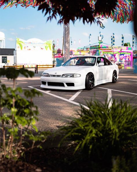 Zenki S14, S14 Zenki, Knight Models, Silvia S13, Nissan 240sx, Black Chrome, Lock Screen, On Stage, Chrome Finish