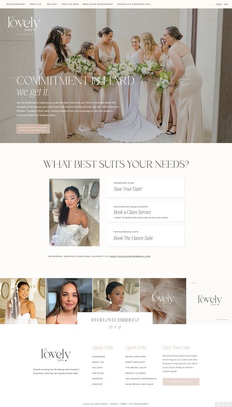 Hair And Makeup Website Design, Bridal Website Design Inspiration, Bridal Website Design, Makeup Website Design, Luxury Web Design, Bridal Website, Makeup Moodboard, Makeup Website, Luxury Website Design