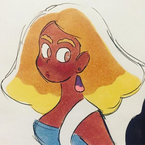 Natasha Allegri, Rebecca Sugar Art, Rebecca Sugar, Loved Drawing, Steven Universe Drawing, Steven Universe Characters, Steven Universe Comic, Steven Universe Gem, Steven Universe Fanart