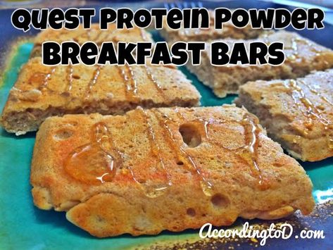 Quest Chocolate Protein Powder Recipes, Quest Protein Recipes, Quest Recipes, Protein Powder Cookies, Vanilla Oatmeal, Breakfast Bars Recipe, Quest Protein, Healthy Fruit Salad, Oatmeal Breakfast Bars