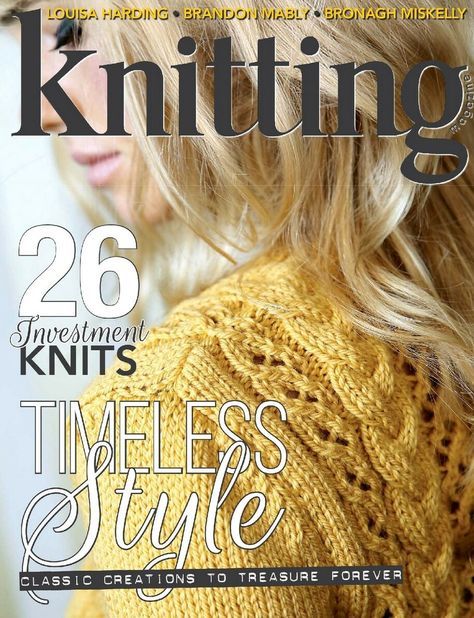 Simply Knitting, Vogue Knitting, Hand Crochet Baby Blanket, Crochet Magazine, Knitting Magazine, Knitting Books, Crochet Books, Knit Stitch Patterns, Crochet Patterns For Beginners