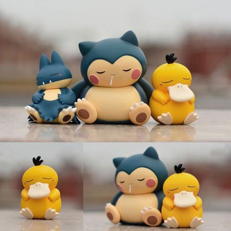 Snorlax Art, Clay Pokemon, Kawaii Pokemon, Easy Clay Sculptures, Pokemon Snorlax, Pokemon Craft, Clay Keychain, Sculpey Clay, Clay Diy Projects