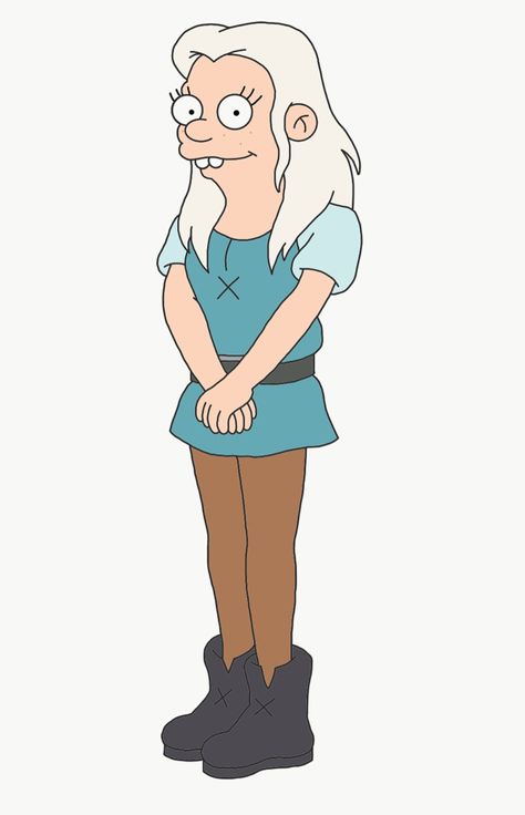 Princess Bean, Disenchantment Princess Tiabeanie, Princess Bean Disenchantment, Bean From Disenchantment, Tiabeanie Disenchantment, Bean Disenchantment, Matt Groening, Cartoon Wall, Futurama, Flash Art