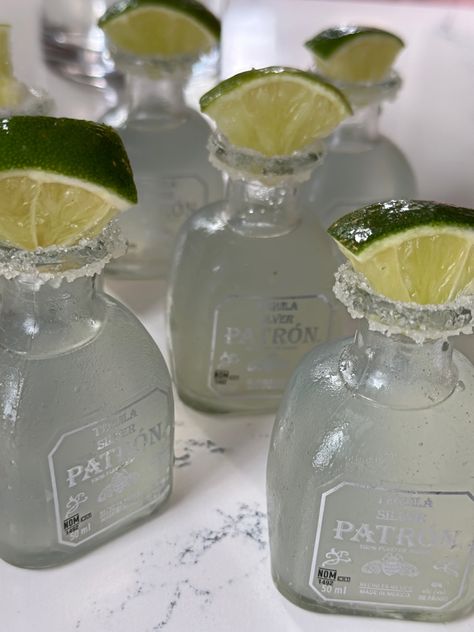 #aesthetic #mini #patron #shots #aestheticposts #aestheticphotos #aestheticpage #miniature #shotsrecipes #shooters #shooterrecipes #lime #salt #tequila #chilled #summer #summervibes #summeraesthetic #tezza #photography #photoeditor #influencer #influencerstyle Tequila Cart Wedding, Patron Tequila Aesthetic, Tequila Shots Aesthetic, Patron Shots, Festival Drinks, Tequila Aesthetic, Patron Drinks, Shots Aesthetic, Tulum Party