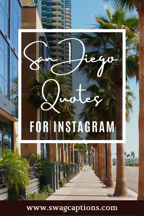 Looking for the perfect San Diego caption or quote to post on Instagram? Look no further! This board is packed with inspiration that will help you capture the essence of this amazing city. From funny one-liners to heartfelt quotes, we've got you covered. So what are you waiting for? Start browsing! #sandiegocaptions #sandiegoquotes #sandiego #california #losangeles #socal #valencia #sd #lajolla #sanfrancisco #sandiegolife #carabobo #love #chulavista #sandiegoliving #newyork #photography San Diego Captions Instagram, Park Quotes, Vacation Captions, Summer Captions, Moving To San Diego, To Post On Instagram, Funny One Liners, Sandiego California, San Diego Travel