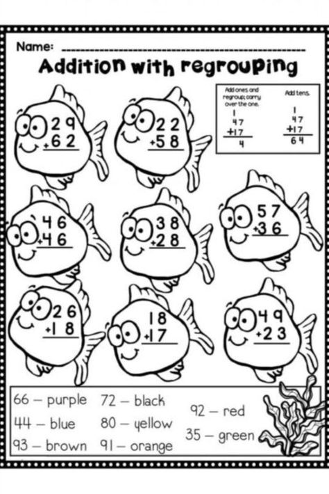 Regrouping Addition Worksheets, Addition With Regrouping Worksheets Grade 1, Math Regrouping Addition, Adding With Regrouping Activities, Adding With Regrouping, Addition Regrouping, Addition With Regrouping Worksheets, Addition And Subtraction With Regrouping, Regrouping Addition