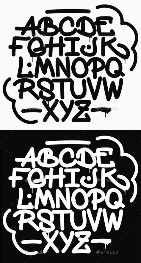 Hand Painted Letters, Graffiti Font Alphabet, Cool Fonts Alphabet, Font Graffiti, Abstract Alphabet, Graffiti Lettering Alphabet, Graffiti Art Letters, Design Alphabet, Graffiti Letters