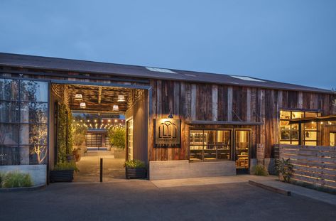 The Mill Mixed-Use Development | AB design studio, inc. | Archinect Farm Cafe, Warehouse Design, Best Barns, Mixed Use Development, Shop Buildings, Adaptive Reuse, Outdoor Restaurant, Mixed Use, The Mill