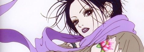 Hachi Header, Nana Twitter Header, Nana Header, Nana Banner, Purple Header, Purple Banner, Nana Manga, Nana Osaki, Cute Headers