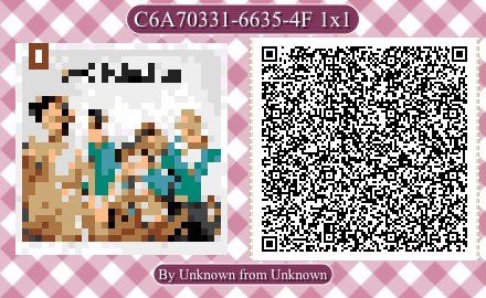 One direction up all night QR code One Direction Animal Crossing, One Direction Up All Night, Codes Acnh, Ac Codes, Tom Nook, Animal Crossing 3ds, Acnh Design, Acnh Designs, Acnh Codes