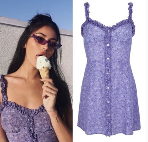 Realisation Par Dress, Alt Aesthetic, Dream Things, Realisation Par, Julia Dress, Dress Purple, Purple Dress, Declutter, Perfect Place