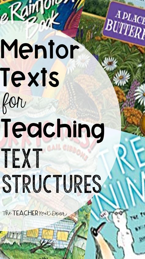 This post is full of ideas for mentor texts that you can use to teach upper elementary students Informational Text Structures. Using picture books to help 3rd - 6th grade students understand text structures like Description, Cause and Effect, Order and Sequence, Compare and Contrast and problem and Solution is an effective teaching tool. The post also includes a link to a FREE list of my favorite mentor texts for text structures. Informational Text 3rd Grade, Teaching Text Structure 3rd Grade, Text Structures 3rd Grade, Description Text Structure, Teaching Text Structure, Teaching Informational Text, Informational Text Structures, Reading Coach, Nonfiction Text Structure