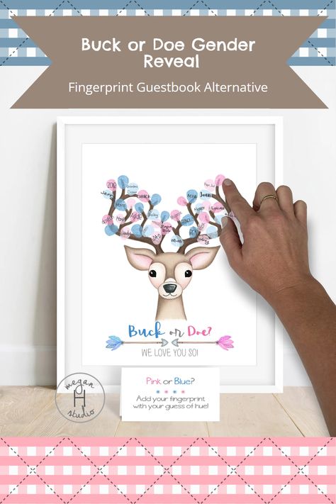 Deer Or Doe Gender Reveal, Gender Reveal Buck Or Doe Ideas, Bucks And Does Gender Reveal, Deer Gender Reveal Ideas, Buck And Doe Gender Reveal, Buck Or Doe Gender Reveal Ideas, Hunting Gender Reveal Ideas, Gender Reveal Decorations Diy, Woodland Gender Reveal